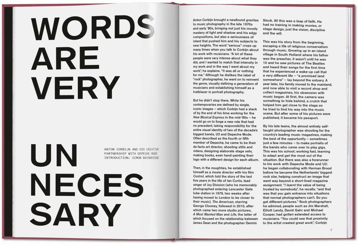 TASCHEN Depeche Mode by Anton Corbijn Räumungsverkauf