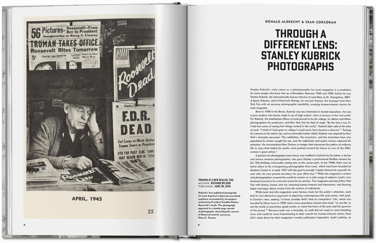 TASCHEN Stanley Kubrick Photographs. Through a Different Lens Kauf eins, bekomm eins gratis
