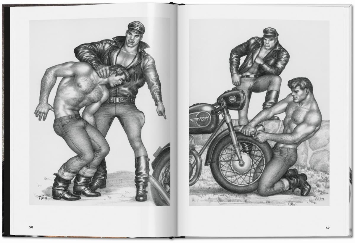 TASCHEN The Little Book of Tom. Bikers Sonderangebote