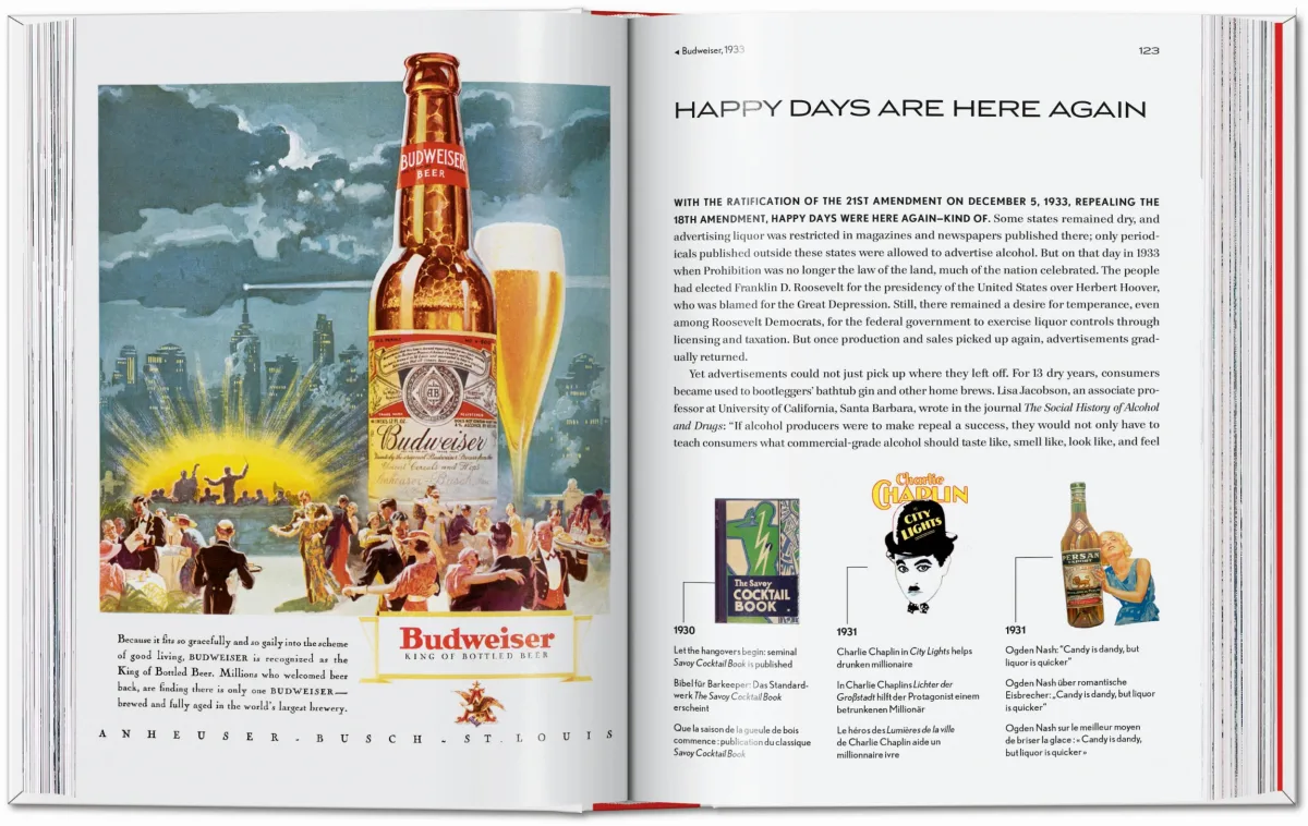 TASCHEN 20th Century Alcohol & Tobacco Ads. 40th Ed Letzter Tag