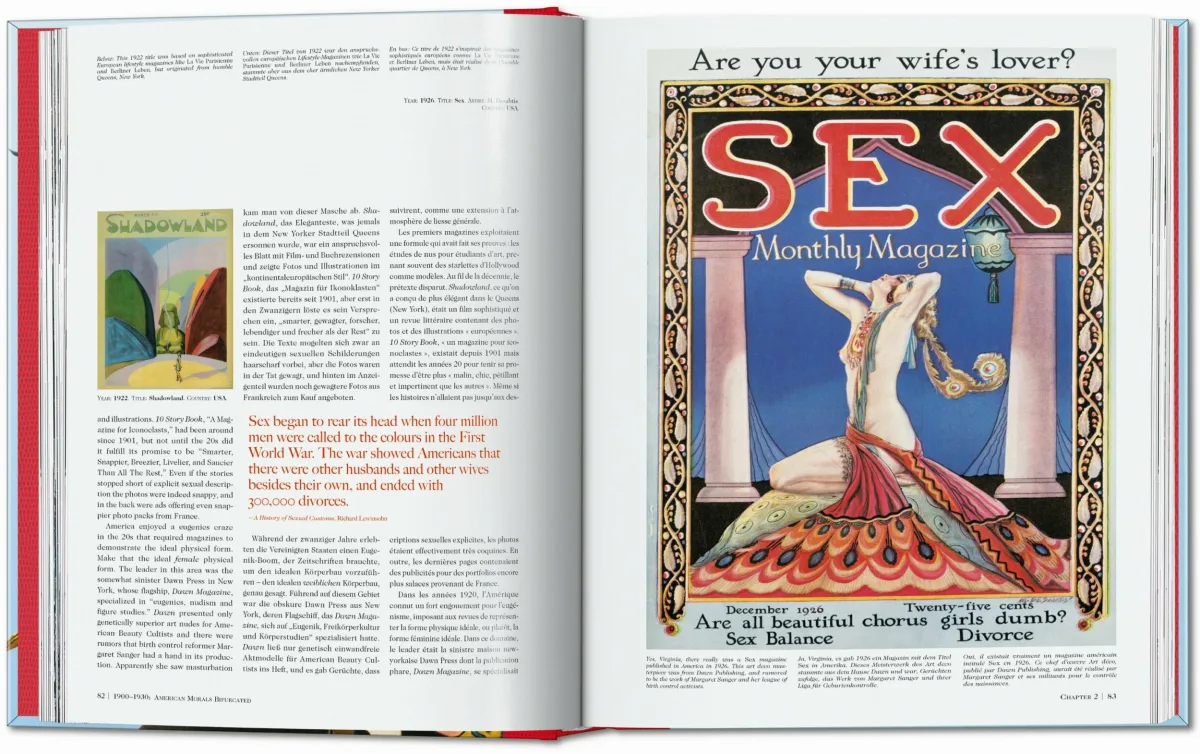 TASCHEN Dian Hanson’s: The History of Men’s Magazines. Vol. 1: From 1900 to Post-WWII Clearance-Verkauf