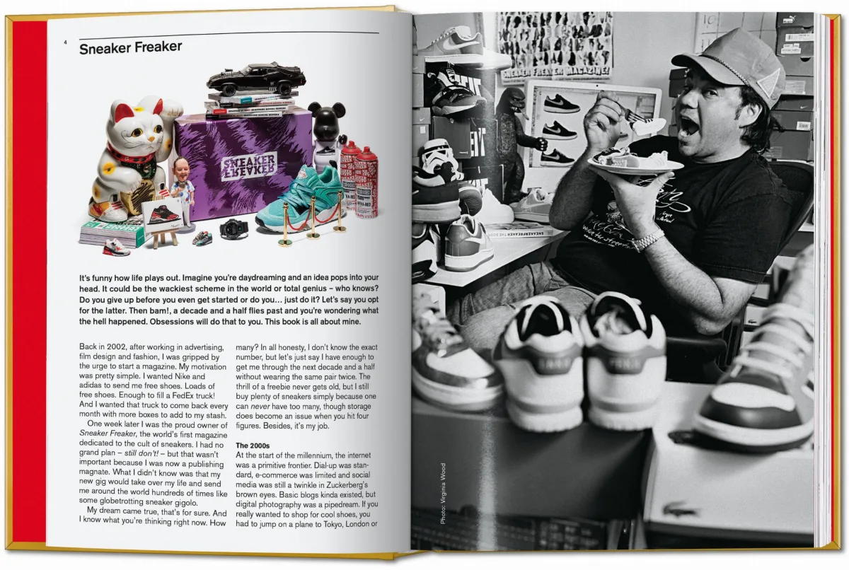 TASCHEN Sneaker Freaker. The Ultimate Sneaker Book. 40th Ed Outlet