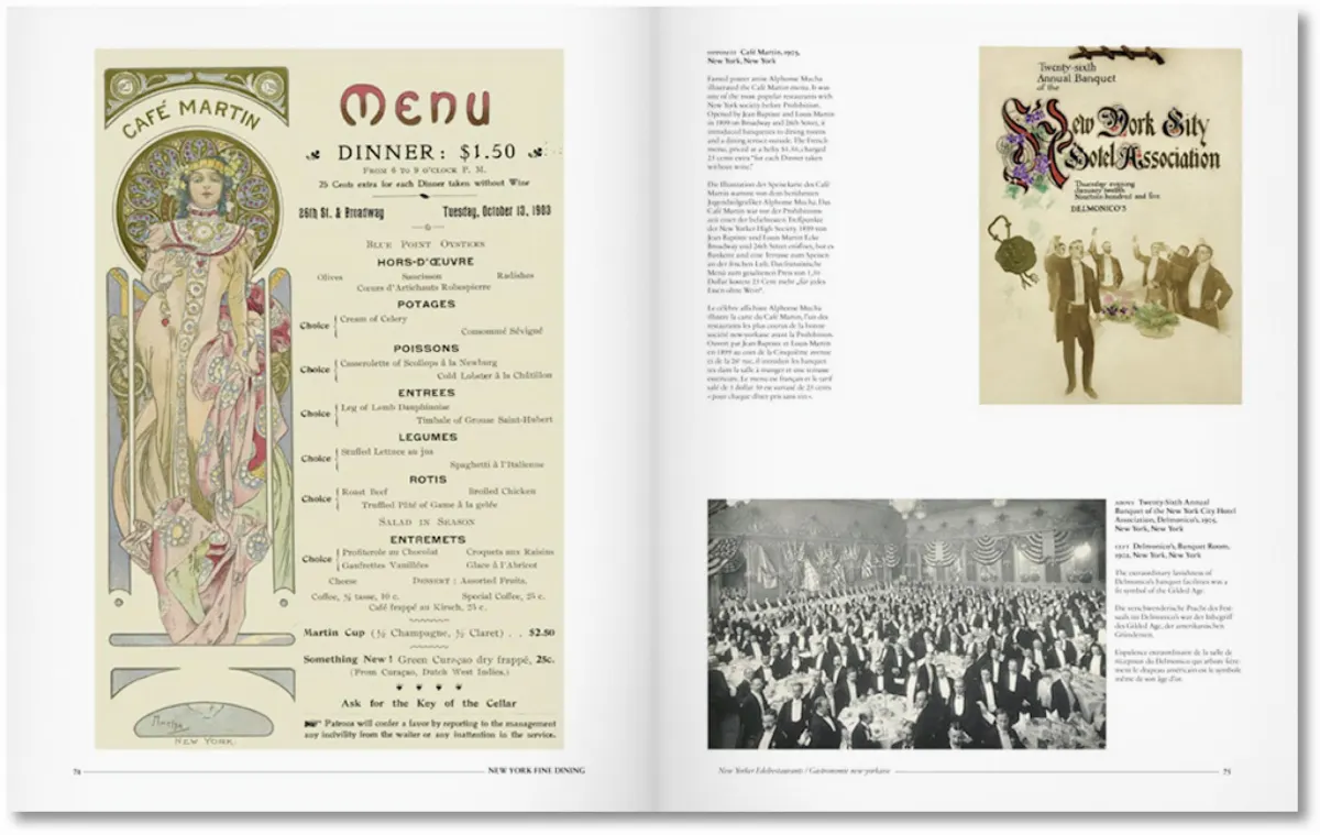 TASCHEN Menu Design in America Auslauf