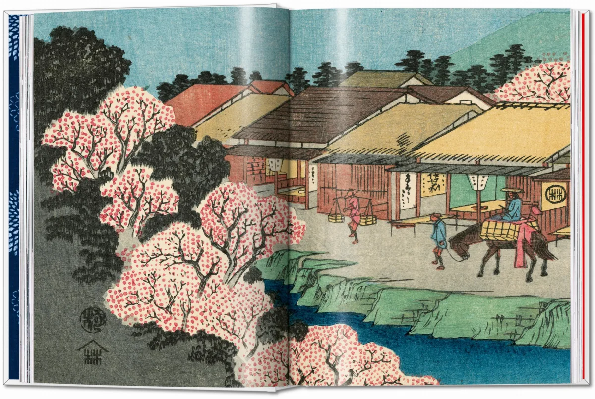 TASCHEN Hiroshige & Eisen. The Sixty-Nine Stations along the Kisokaido. 40th Ed Meist gekauft