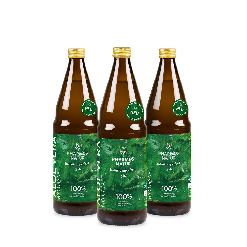 Pharmos Natur Aloe Vera BioUrsaft Kurpackung Nur für heute