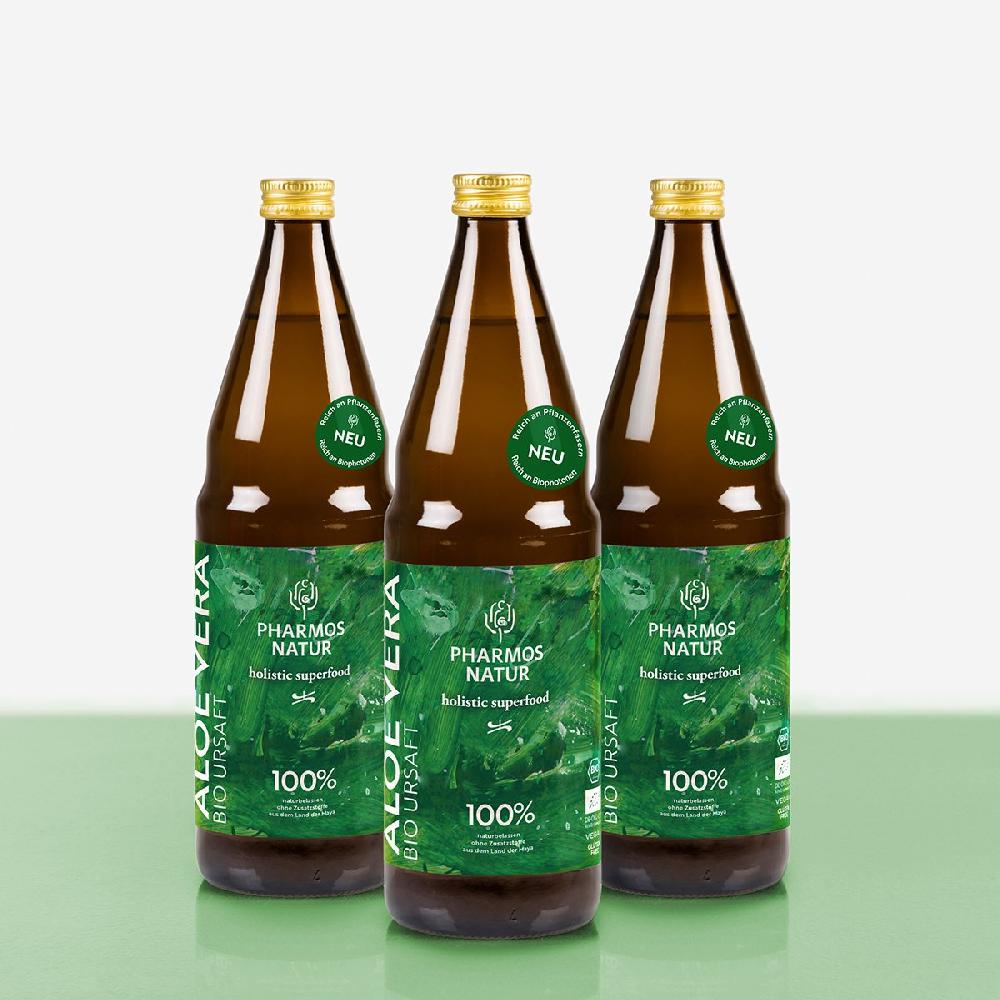 Pharmos Natur Aloe Vera BioUrsaft Kurpackung Nur für heute