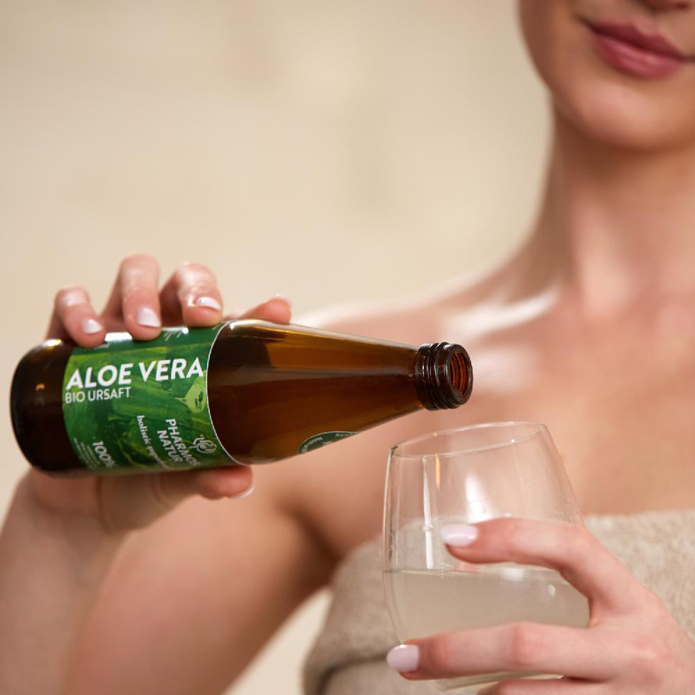 Pharmos Natur Aloe Vera BioUrsaft Kleingröße Vierteljährliche Förderung