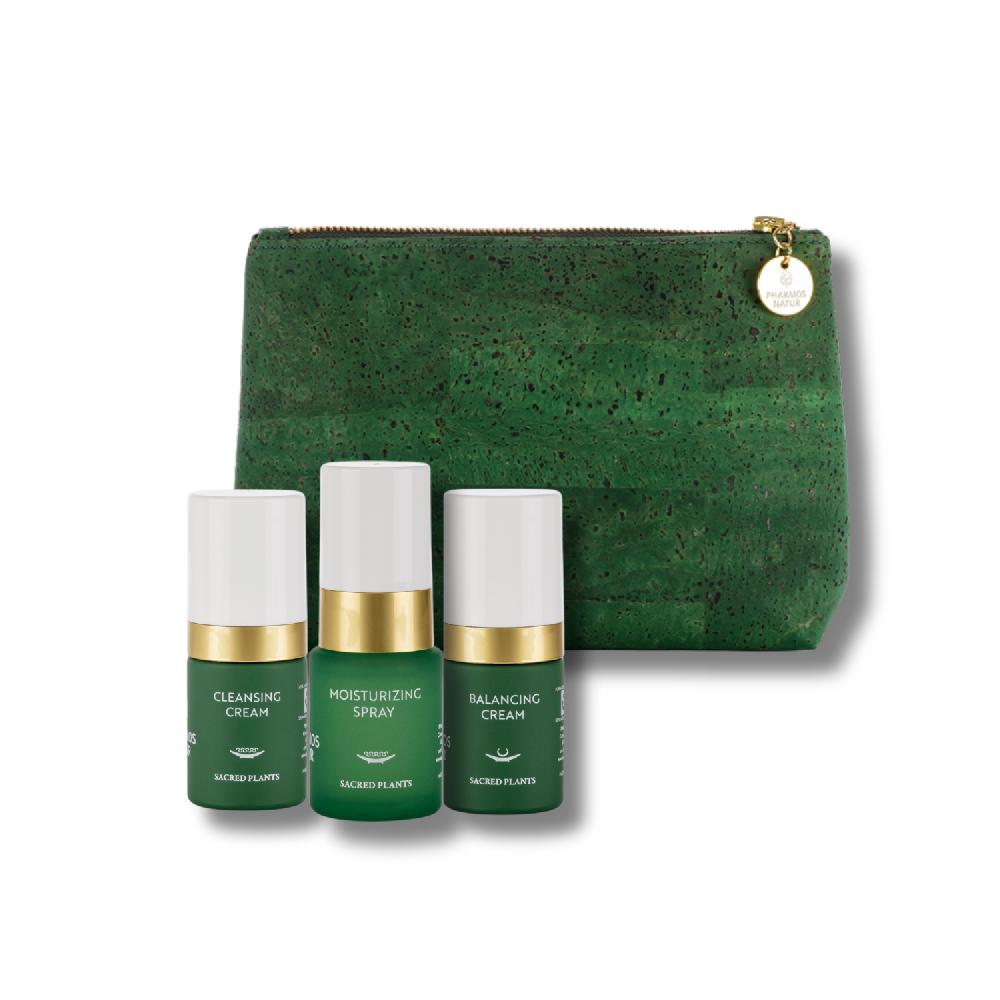 Pharmos Natur Reise-Set Balancing inkl. Cosmetic Bag Kostenlose Rückgabe