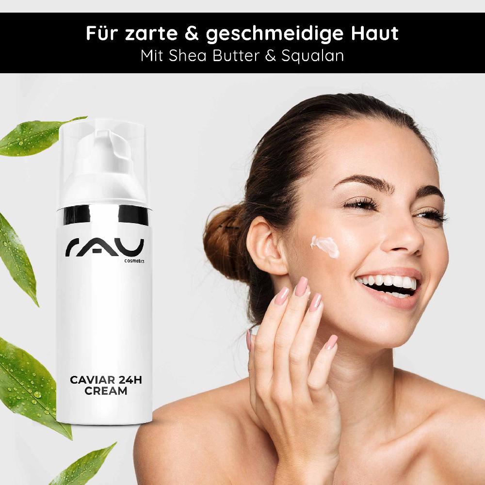 Rau Cosmetics Caviar 24h Cream 50 ml Hautpflege mit Caviar Extrakt Bis zu 60% Rabatt
