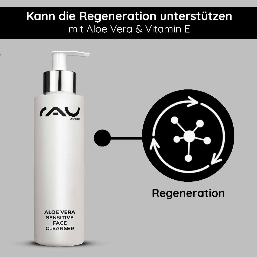 Rau Cosmetics Aloe Vera Sensitive Face Cleanser 200 ml Reiniger Nur für heute