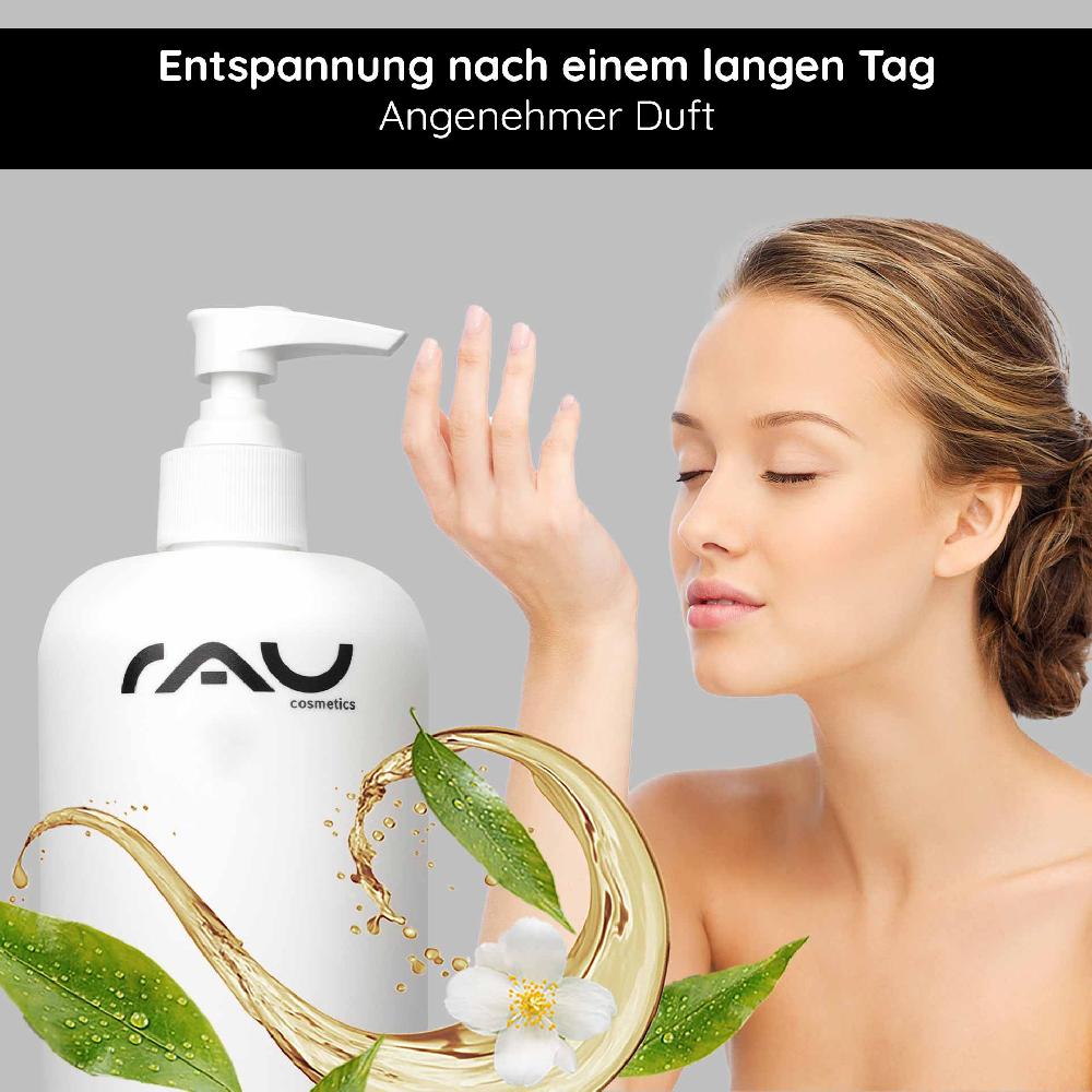 Rau Cosmetics White Tea & Sugar Beet Showergel 500 ml Duschgel Im Verkauf