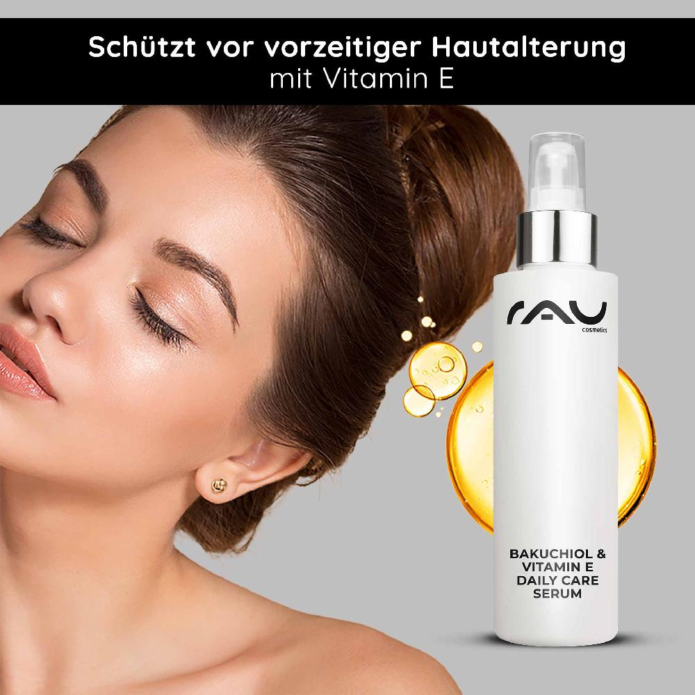 Rau Cosmetics Bakuchiol & Vitamin E Daily Care Serum 100 ml Anti-Aging Angebote