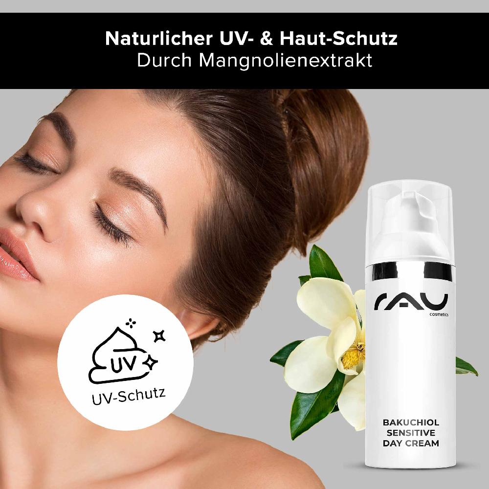 Rau Cosmetics Bakuchiol Sensitive Day Cream 50 ml leichte Tagescreme Hotsell