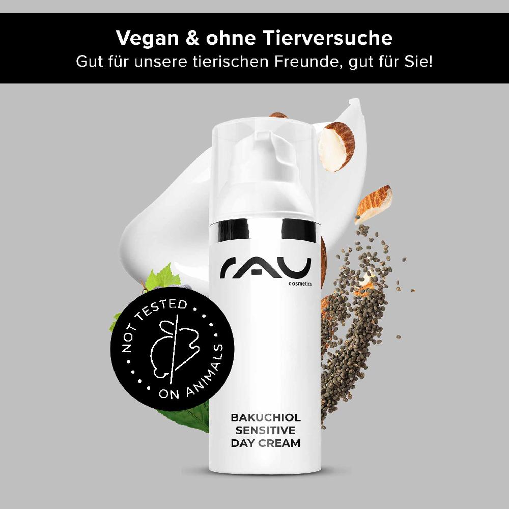 Rau Cosmetics Bakuchiol Sensitive Day Cream 50 ml leichte Tagescreme Hotsell
