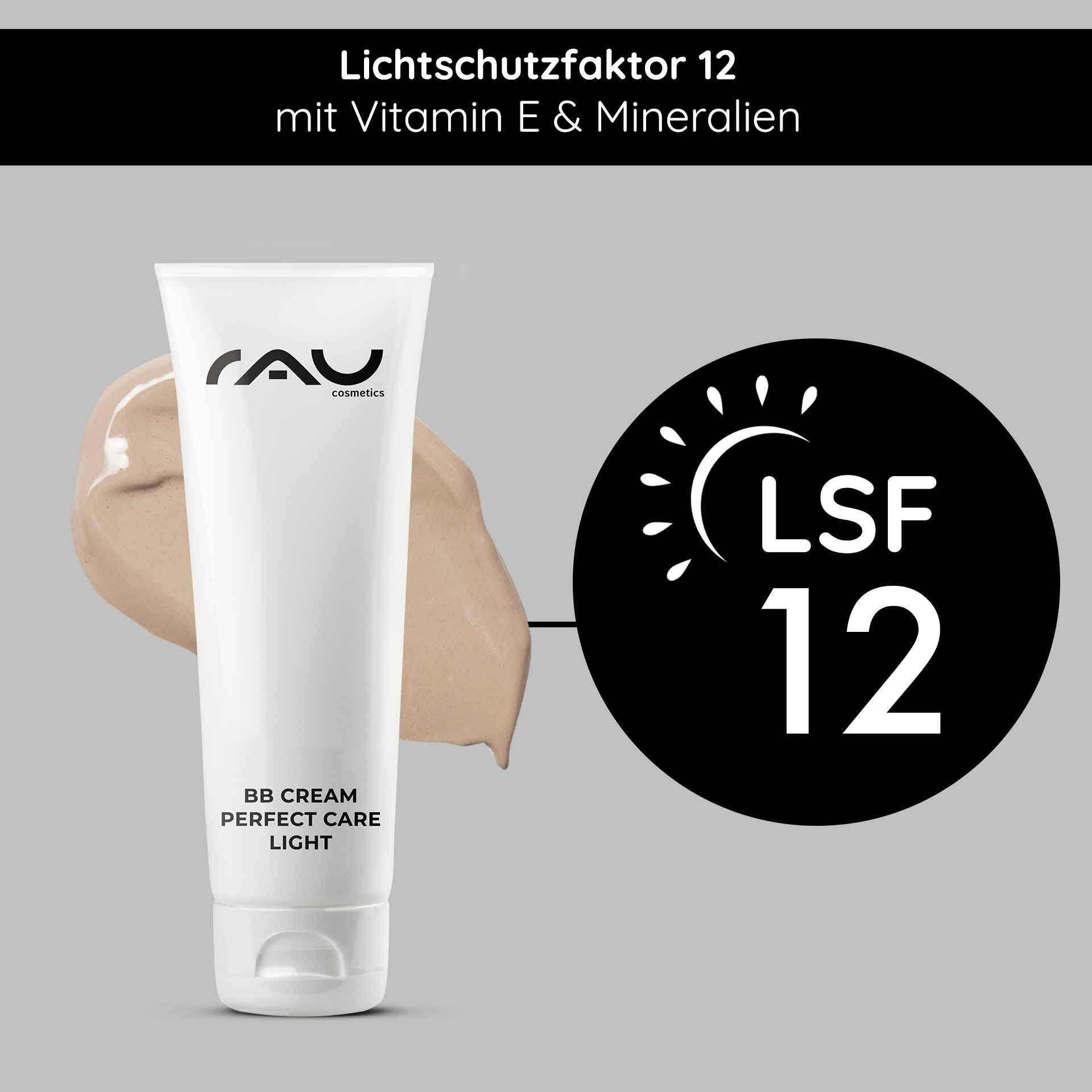 Rau Cosmetics BB Cream Perfect Care Light 75 ml SPF12 Make-up & Pflege für ein schönes Hautbild Schlussverkauf