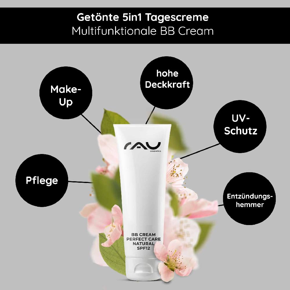 Rau Cosmetics BB Cream Perfect Care Natural 75 ml SPF 12 Make-up & Pflege Fabrikverkauf
