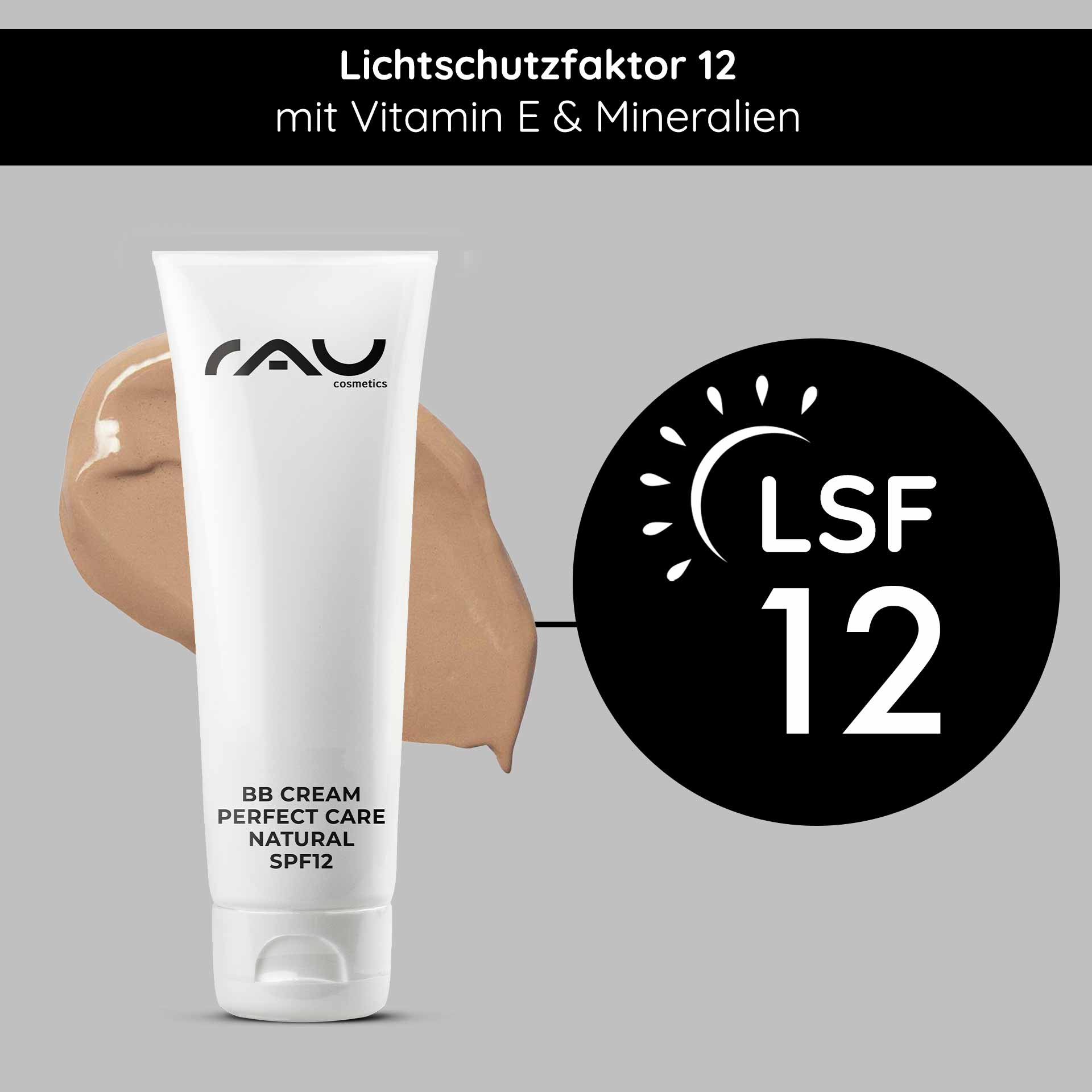 Rau Cosmetics BB Cream Perfect Care Natural 75 ml SPF 12 Make-up & Pflege Fabrikverkauf