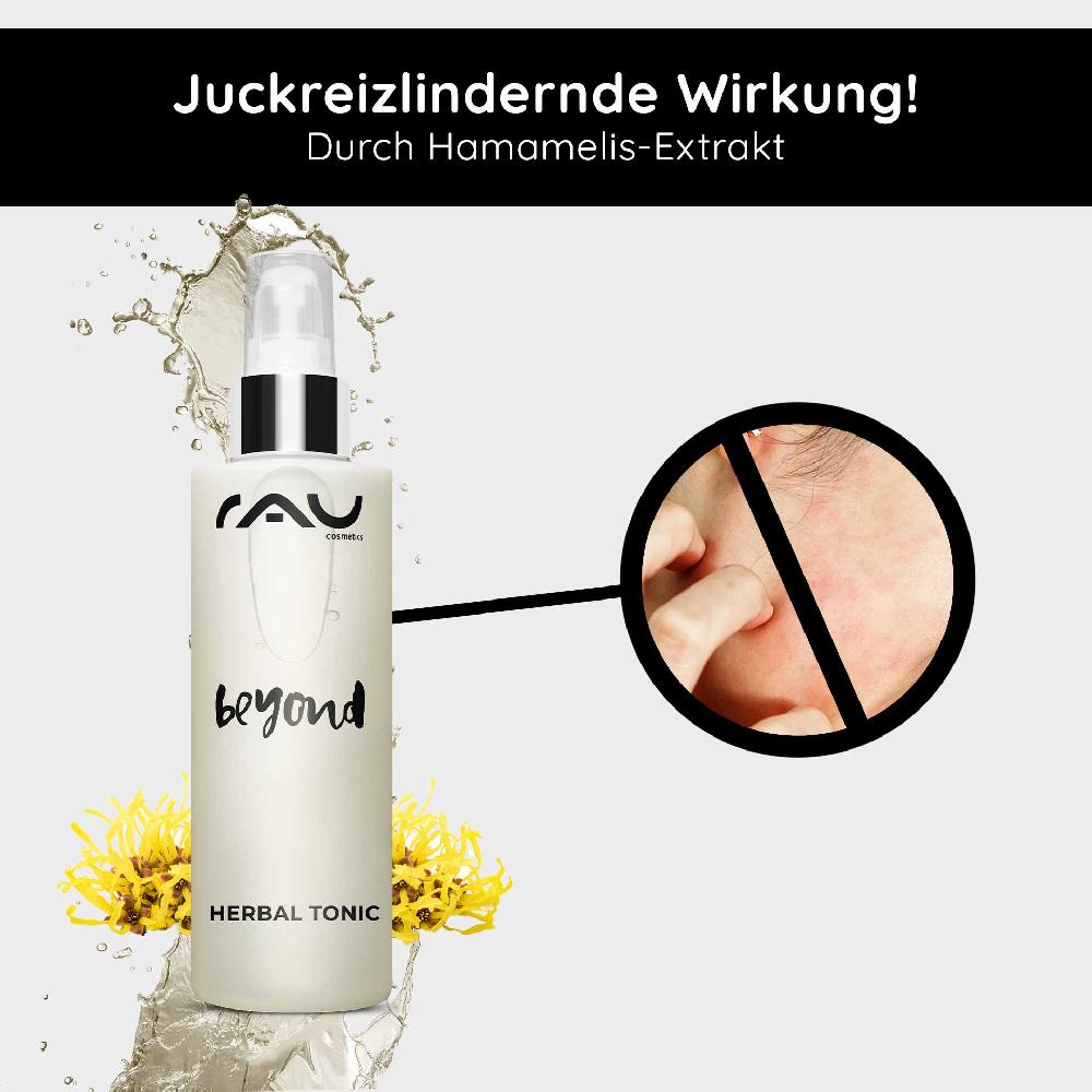 Rau Cosmetics Beyond Herbal Tonic 200 ml Naturkosmetik Toner Kostenloser Versand