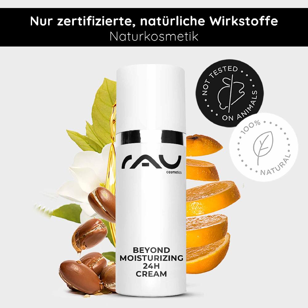 Rau Cosmetics Beyond Moisturizing 24h Cream 50 ml Naturkosmetik Creme Limitierter Zeitrabatt