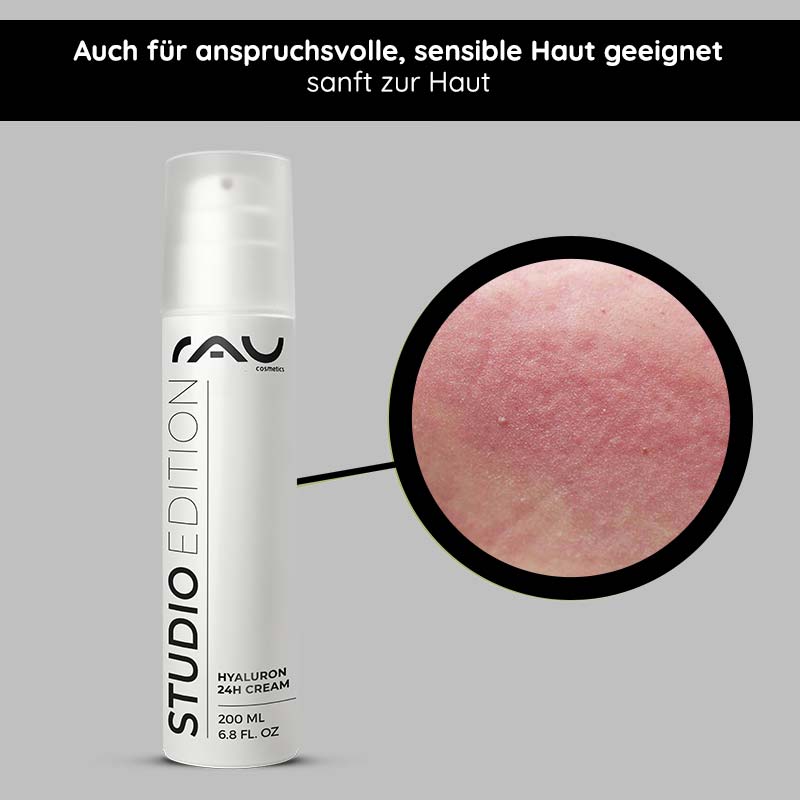 Rau Cosmetics Hyaluron 24h Cream 200 ml mit Sheabutter & Avocadoöl Exklusivangebot