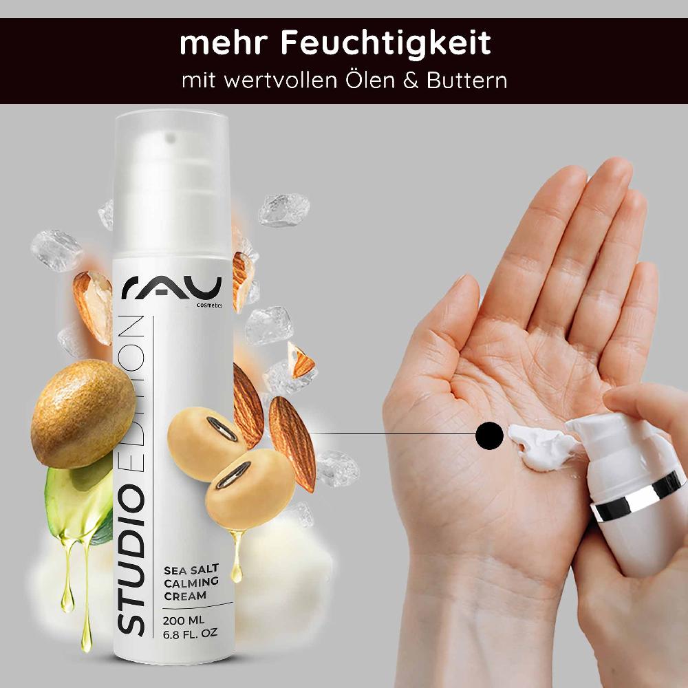 Rau Cosmetics Sea Salt Calming Cream 200 ml mit Meersalz und PHA Vatertagsangebot