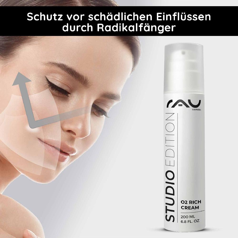 Rau Cosmetics O2 Rich Cream 200 ml Reichhaltig & duftend Neueste Mode