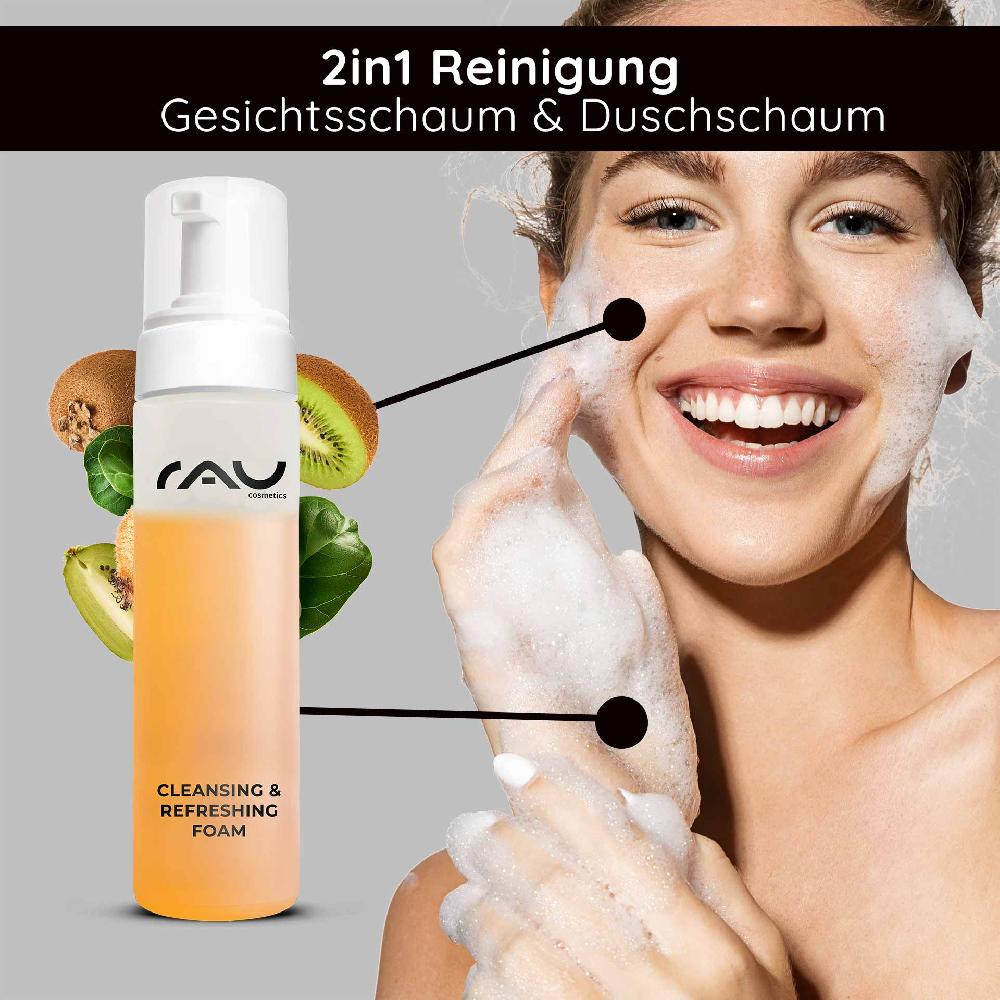 Rau Cosmetics Cleansing & Refreshing Foam 200 ml Reinigungsschaum Zeitbegrenzte Promotion