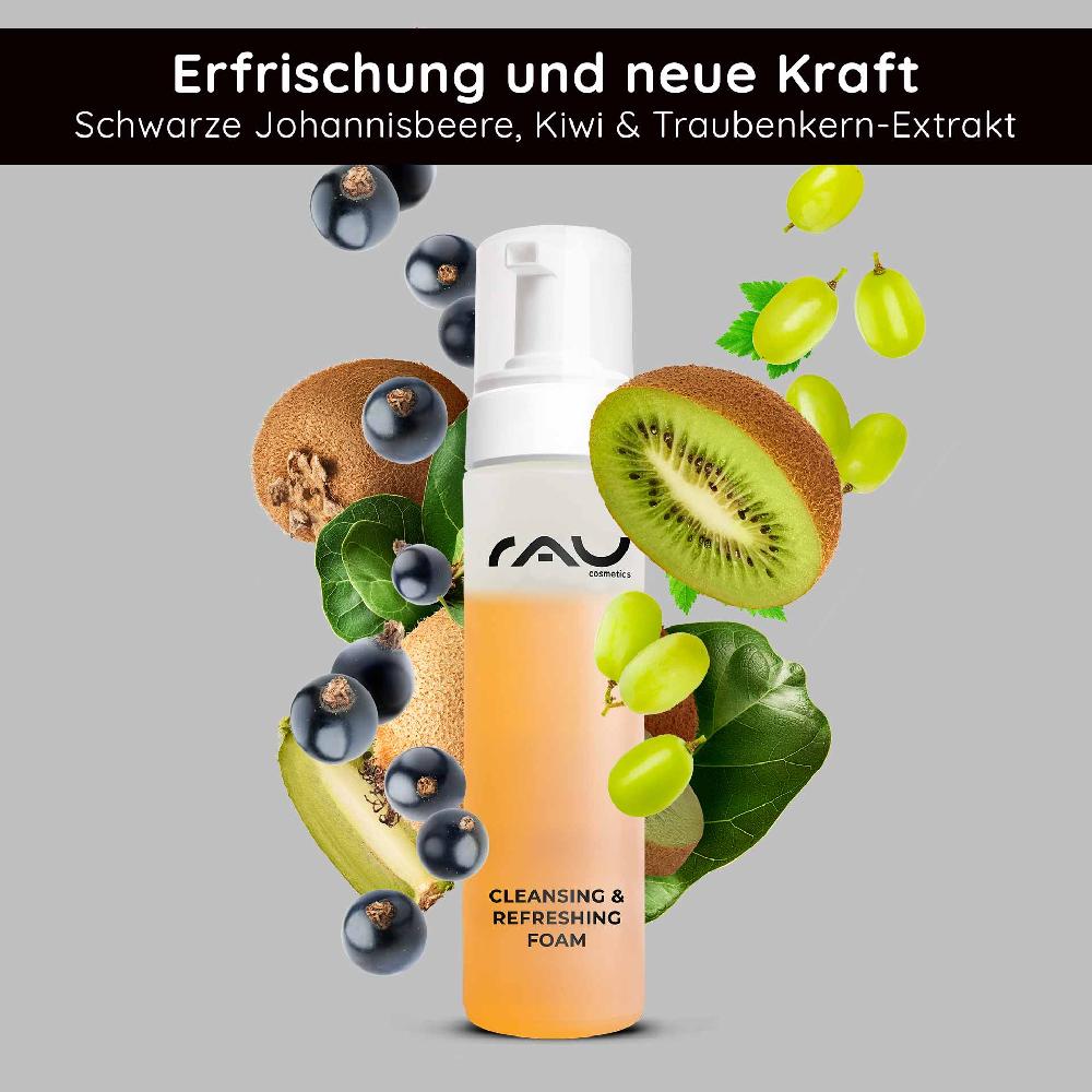 Rau Cosmetics Cleansing & Refreshing Foam 200 ml Reinigungsschaum Zeitbegrenzte Promotion