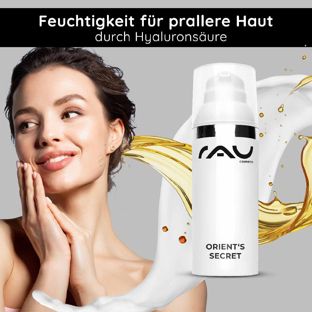 Rau Cosmetics Orient's Secret 50 ml mit Amethyst-Pulver Vierteljährliche Förderung