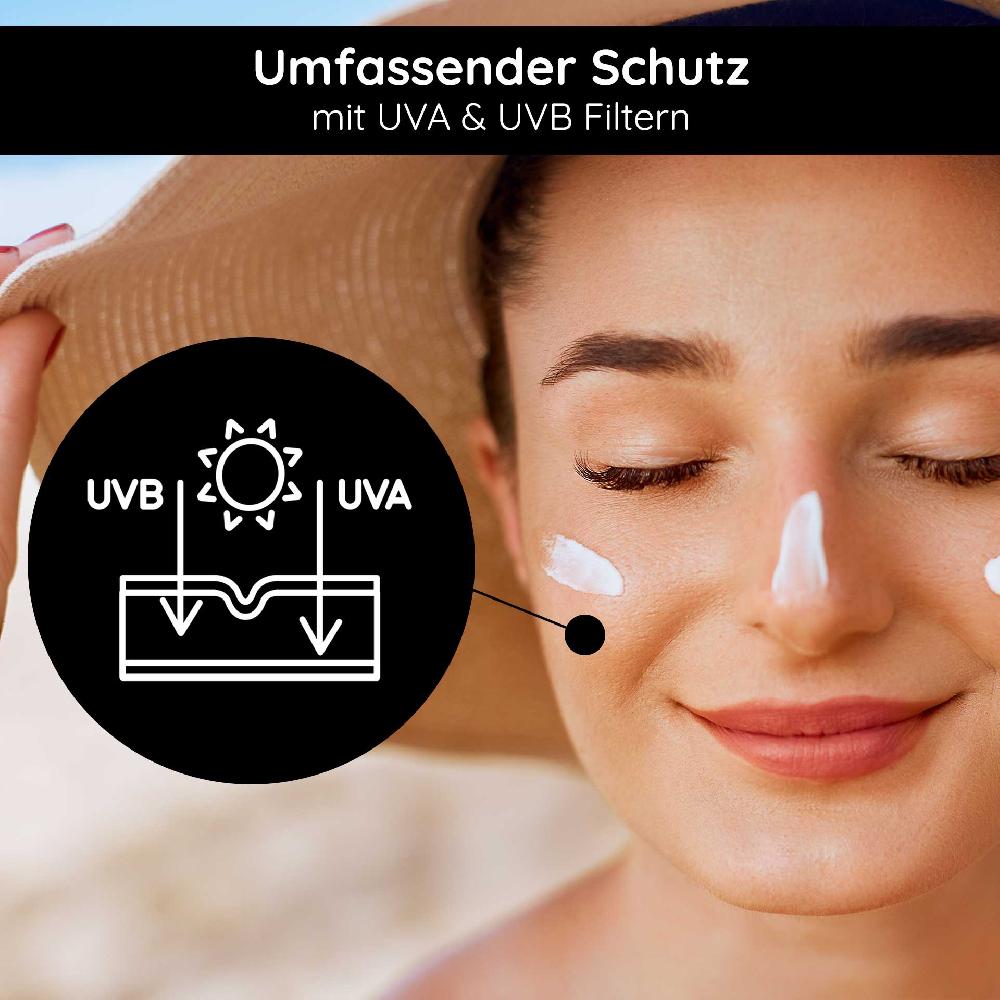 Rau Cosmetics Sunscreen SPF 50 with Bio-Karanja Öl 75 ml - Sonnenschutz 50% Rabatt mit kostenlosem Versand