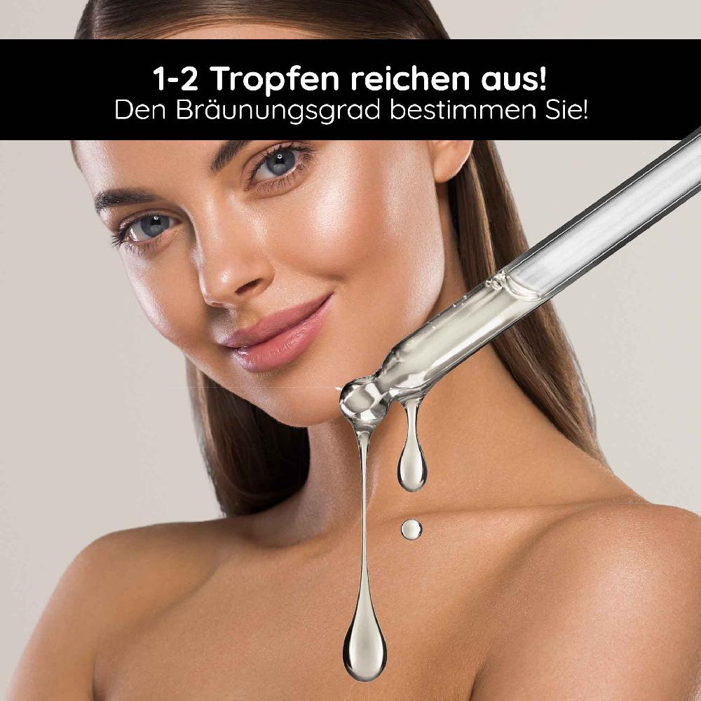 Rau Cosmetics Self Tanner Face Serum 30 ml Natürlicher Selbstbräuner Outlet